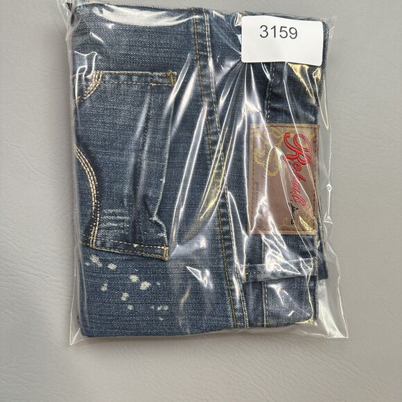 Vintage Rehab Jeans Mini Skirt Womens 11 Medium Wash Denim Y2K NOS - Picture 16 of 16